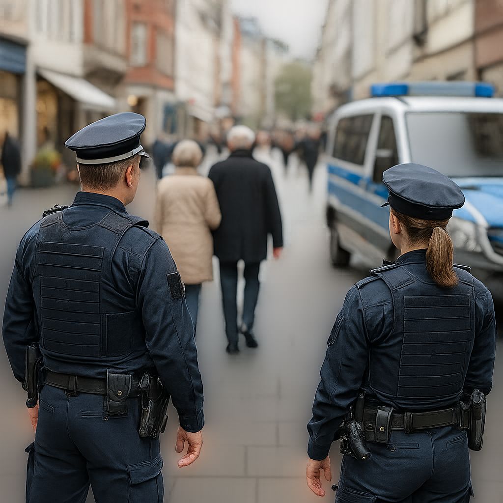 Innenstadt Ein Bild zum Thema Innenstadt im Polizei Kontext